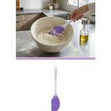 Silicolife Silikon Klasik Büyük Spatula SL029 Lila