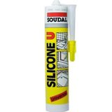 Silicone Soudal Silikon Şeffaf 280GR 1 Adet Soudal Şeffaf Silikon 280