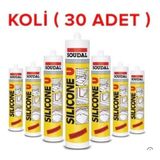 Silicone U Şeffaf Silikon 30'lu Koli