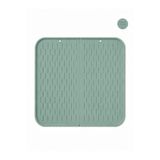 Siliconly %100 Silikon Bulaşık Kurutma Matı,Pvc ve Plastik İçermez,Bulaşık Altlığı,Bulaşık Kurutmalığı-Mint