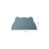 Siliconly %100 Silikon Kokusuz Plastik ve Pvc İçermez Kedi Beslenme Paspası Kedi Mama Matı