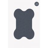 Siliconly %100 Silikon Kokusuz Plastik ve Pvc İçermez Köpek Beslenme Paspası Köpek Mama Matı-Füme