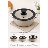 Siliconly %100 Silikon Tencere Kapağı 26-28-30 cm Uyumlu Universal Cam Kapak Sızdırmaz Isıya Dayanıklı Bpa Içermez