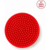 Siliconly Silikon Bardak Altlığı, Bardak Altlığı , %100 Silikon Bardak Altlığı 1 Adet - Kırmızı