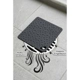 Siliconly Silikon Kötü Koku Önleyici Mat, Banyo Mutfak Lavabo Balkon Gider Kapatıcı Kapak ,böcek Önleyici 12 cm - Füme