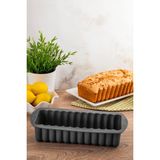 Silicorner Silikon Antrasit Baton Kek Kalıbı 28,5x15x6 cm Yapışmaz ve Yüksek Isı Dayanımlı Modern Tasarım