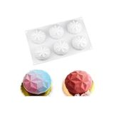 Siliko World 3D Silikon Kalıp Pişirme Kalıbı, Pasta Dekorasyon Aletleri, Pişirme Kalıbı, Beyaz