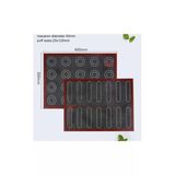 Siliko World Çift Taraflı Makaron ve Ekler Silpatı 30X40CM