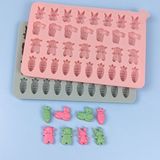 Siliko World Epoksi Jelibon Kraker Kalıbı Tavşan Hayvan Jelibon Kalıbı Balık Haribo Kalıbı - 1