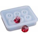 Siliko World Epoksi, Reçine Tesbih, Boncuk, Bileklik Kalıbı 10 mm - Standart - 26 x 26 x 7 cm