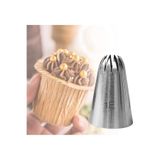 Siliko World Krema Duyu Büyük Boy Pasta Duyu Paslanmaz Çelik + 4 Adet Şanti Torbası