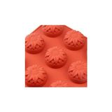 Siliko World Muffin Kalıbı; Kek Kalıbı, Çikolata Kalıbı ve Sabun Kalıbı Silikon Kalıp, Kahverengi - 10 x 10 cm