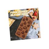 Siliko World Silikon Çikolata Kalıbı Bal Kabağı Mum Sabun Kek Buz Epoksi Kalıp, 20 X 10