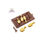 Siliko World Silikon Çikolata Kalıbı Gitarlar