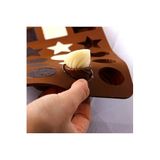 Siliko World Silikon Çikolata Kalıbı Şeker, Jelibon, Jöle, Kalıbı Ithal 1.Kalite, Kahverengi