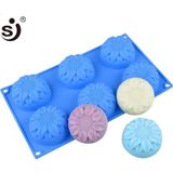 Siliko World Silikon Kek Pasta Sabun Mum ve Epoksi Kalıbı, Kahverengi - Çok Renkli