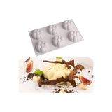 Siliko World Silikon Kek, Pasta, Sabun Ve Mum Kalıbı, Gri