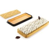 Silikomart Delikli Tart Kalıbı Kıt Tarte Rıng Bubble 265 X 105 mm