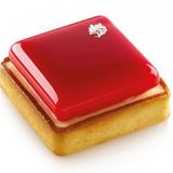 Silikomart Kit Tarte Ring Square Kek Kalıbı 80*80 mm