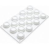 Silikomart Mini Charlotte Silikon Pasta ve Kek Kalıbı 18LI Charlotte