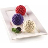Silikomart Pasta Kek Kalıbı 3D Meyve Segreti Del Bosco Psegreti Del Boscop - 6,5 x 5,5 cm