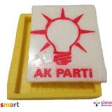 Silikon Akp Parti Logosu Sabun ve Kokulu Taş Kalıbı