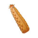Silikon Ananas Kalemlik Sari 1 Adet Silikon Kalem Kutusu Eglenceli Sevimli Ananas Figurlu Hediyelik Kalemlik