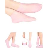 Silikon Ayak Bakım Nemlendirici Çorap Çatlak Kuruluk Önleyici Jel Topuk Krem Çorabı Ayak Maskesi - 16.5 cm x 7.5 cm