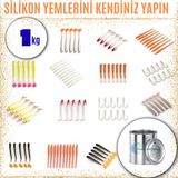Silikon Balık Yemi Ham Maddesi (25 Shore) 1kg