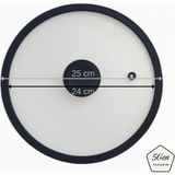 Silikon Çerçeveli ve Kulplu Modern Cam Tencere Kapağı – Tencere Çizmez, Sessiz Kapanan Soft Tasarım (18-20-24-26-28 Cm) - 24CM