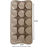 Silikon Çikolata Kalıbı Kalp 21*11 Cm