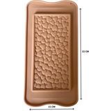 Silikon Çikolata Kalıbı Mini Kalp 21*11 Cm