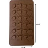 Silikon Çikolata Kalıbı Yaprak 21*11 Cm