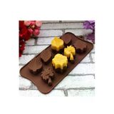 Silikon Çikolata Muffin Epoksi Sabun Ve Mum Kalıbı Yapraklar