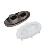 Silikon çimento mumluk kalıp beton römorkör şekli Tealight şamdan kalıp DIY ev aksesuarları aracı