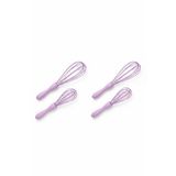 Silikon Çırpıcı Karıştırıcı, Isıya Dayanıklı 2’li Set (2, Lila)