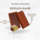 Silikon Dubai Çikolatası Kalıbı
