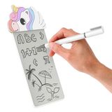 Silikon Figürlü Manyetik Mini Yazı Tahtası 5,5'' - 14 Cm