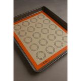Silikon Fırın Matı 30X40 cm Yapışmaz Hamur Pasta Pişirme Altlığı - Çok Renkli