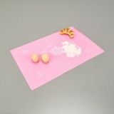 Silikon Hamur Açma Matı Büyük Boy 65X45 cm - Pembe