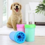 Silikon Jel Fırçalı Kedi Köpek Pati Ayak Yıkama Temizleme Kovası (Küçük) (5517)
