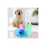 Silikon Jel Fırçalı Kedi Köpek Pati Ayak Yıkama Temizleme Kovası (Küçük) Go53/02875