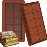 Silikon Kalıp Dubai Çikolata ve Kek Büyük Boy Tablet Dubai Çikolatası Kalıbı