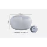 Silikon Kalıp Taş Tozu Parafin İthal Dekoratif Tealight Mumluk Kalıbı Epoksi Hb125-0163
