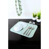 Silikon Kaydırmaz Bulaşık Matı Büyük Boy – Çok Amaçlı Kaydırmaz Kurutmalık, Buzluk Halısı 40x30 cm