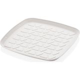 Silikon Lavabo Halısı, Beyaz, Kaymaz Su Geçirgen Evye Matı, Mutfak ve Banyo Için, 40 x 35,5 x 2 - Çok Renkli