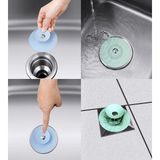 Silikon Lavabo Küvet Süzgeci Kilitli Lavabo Tıkacı Lavabo Küvet Tıpası - Tekli Paket