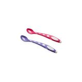 Silikon Mama Kaşığı (Pembe / Mor) - 01P-Pembe