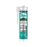 Silikon Mastik Universal, Çeşitli Yapı Elemanlarının Dolgusu Ve Yapıştırılması İçin Güçlü Yapıştırıcı, Solventsiz, Çok Amaçlı Yapı Malzemesi, 1X280ml Şeffaf
