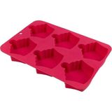 Silikon Muffin Cupcake Mini Kek Kalıbı 6 Delikli - 26 x 26 x 7 cm